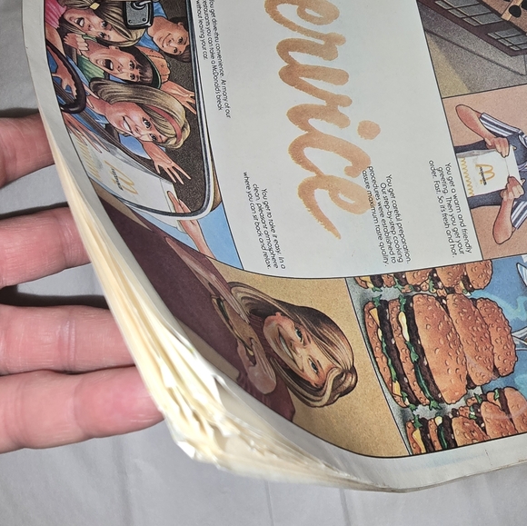 Vintage 1981 Mcdonalds Placemats 25-26 Total Rare Set, Hard to Find. - Picture 10 of 12